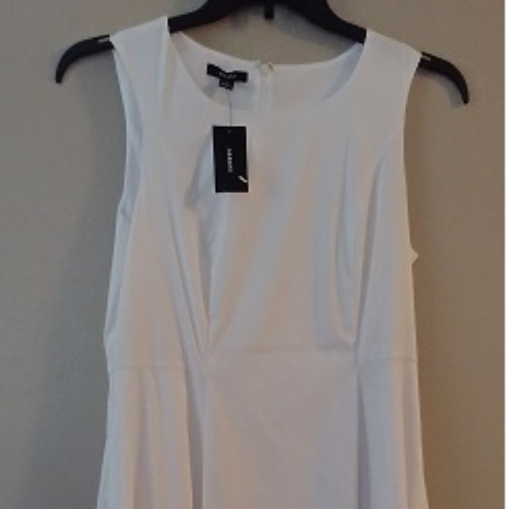 NWT Alfani bright white dress
